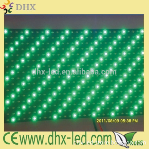 green color p10 led panels
